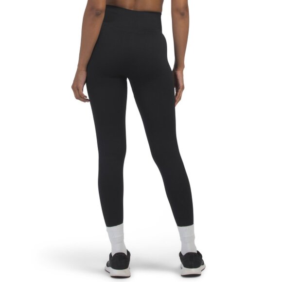 IVL COLLECTIVE Jet Black Seamless Leggings - Picture 2 of 2